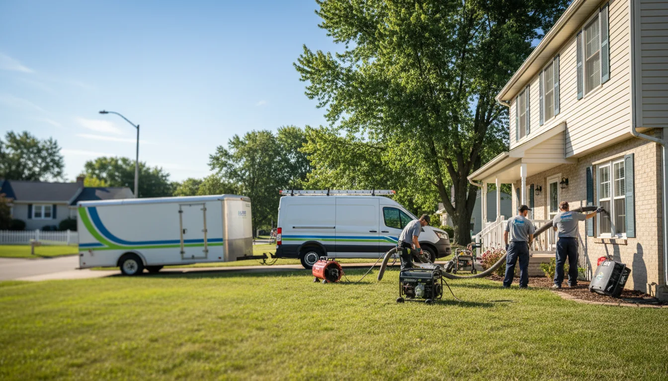 Flooded Basement Restoration And Cleanup With Repair in Odell, NE near me